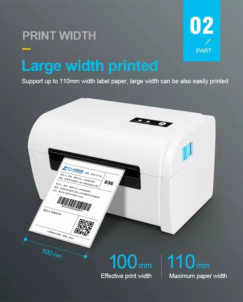 4 Inch Wireless Lable Sticker Printer factory