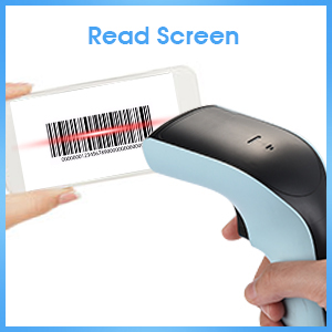 2D Bluetooth Inventory Desktop Barcode Scanner With Charging Cradle factroy